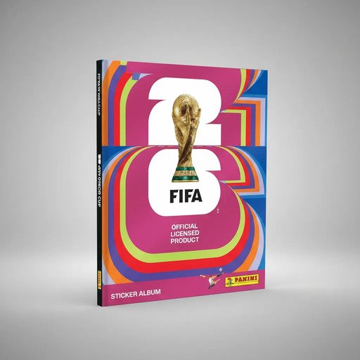 Imagem de ÁLBUM CAPA DURA + 28 FIGURINHAS (4 ENVELOPES)